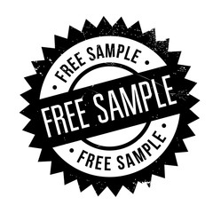 Free Sample rubber stamp. Grunge design with dust scratches. Effects can be easily removed for a clean, crisp look. Color is easily changed.