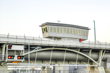 Vienna, hydroelectric power plant Freudenau, Austria, Freudenau