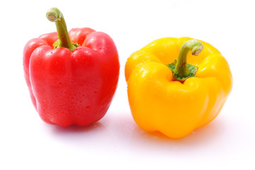  Fresh sweet pepper isolated