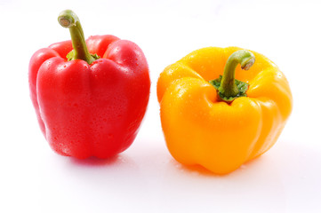  Fresh sweet pepper isolated