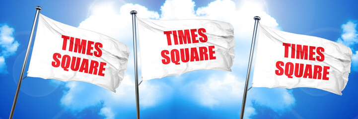 times square, 3D rendering, triple flags