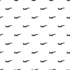 Passenger airliner pattern, simple style