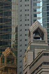 skyscaper in Hongkong city