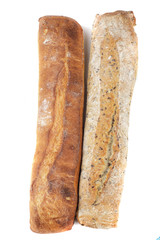 bread isolated on white background