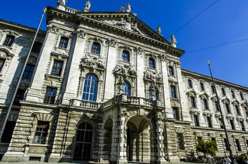Obraz premium Munich, Karls square, Stachus, Germany, Bavaria