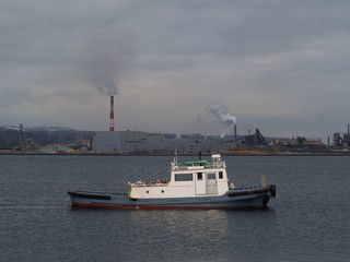 Naklejka premium タグボート