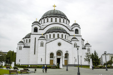 Beograd, Church of the Holy Sava in the Vracar city part, Serbia
