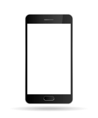 Realistic mobile phone smartphone