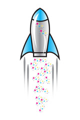 stars rocket © lilly