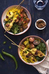 Chicken Satay skewers