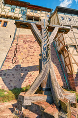 Historische Lasthebevorrichtung, Wartburg in Eisenach