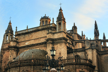 Fototapeta premium Seville Cathedral, Spain.