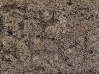 自然石のブロック　クローズアップ