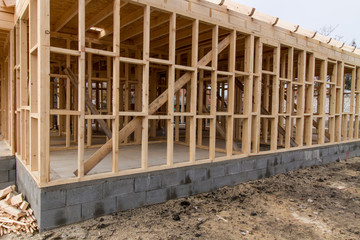 new residential construction house