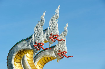 Fototapeta premium WAT MUANG serpent