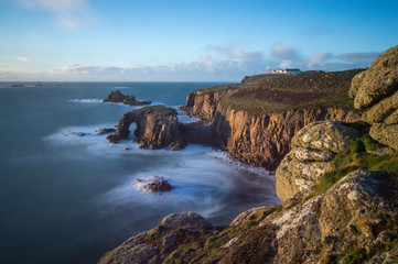 Rocks on the Cliff Edge near Sennen