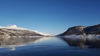 Ramfjord, Tromsö, Norwegen