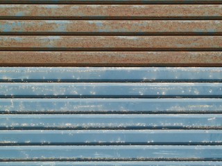 古いシャッター