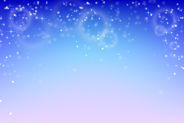 Abstract background with glowing particles. Vector background of falling snow. Stock vector illustration