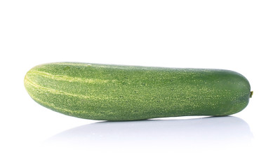 cucumber isolated on white background.