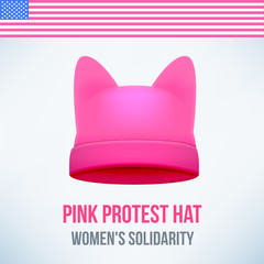 Pink Protest Hat