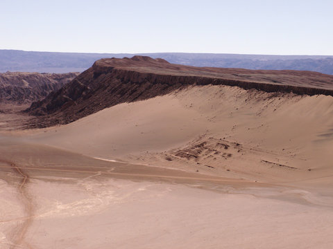 Chile desert Atacama valle de luna