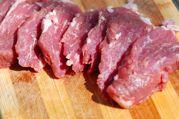 CERNE DE CERDO CRUDA. SOLOMILLO