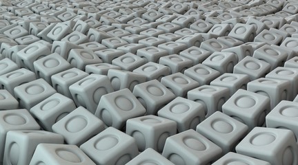 Obraz premium Abstract 3d background visualization