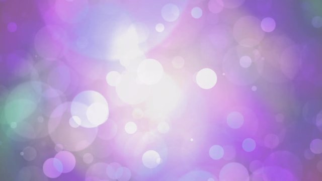 Purple background with light particles