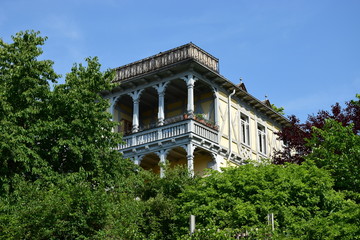 Obraz premium View in the historical town of Bamberg, Bavaria, region Upper Franconia, Germany