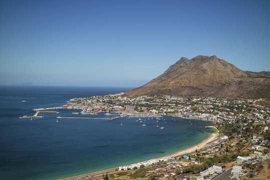 Simonstown harbor view