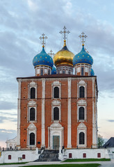 Fototapeta na wymiar Cathedral of the Dormition, Ryazan, Russia