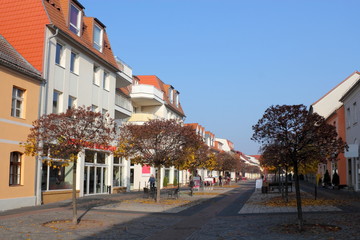 Fototapeta premium Wriezen, Stadtzentrum