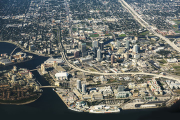 Tampa, Florida Aerial View