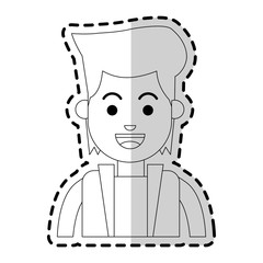 happy man icon image vector illustration design 