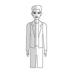 happy man icon image vector illustration design 