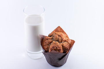 Muffin with milk
