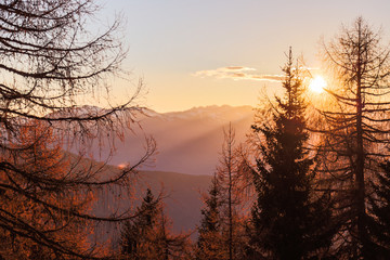 Obraz premium abendrot