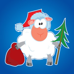 new year sheep 