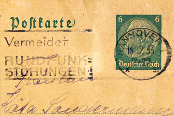 Fototapeta na wymiar Briefmarke