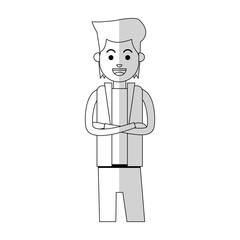 happy man icon image vector illustration design 