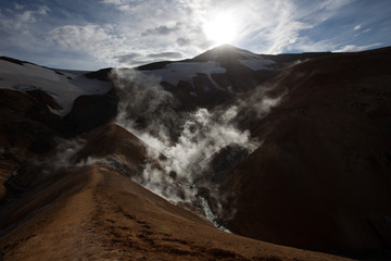 Islanda, vapore caldo