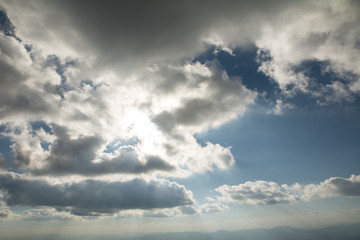 Obraz premium The cloudy sky