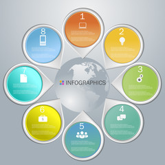 Business Infographics Design template
