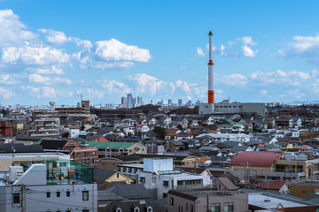 Obraz premium Kawasaki City - 川崎市の風景
