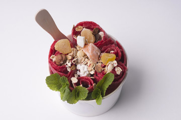 plombir, ice cream, ice roll - 139116259