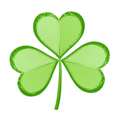 Distressed Shamrock Icon - St Patrick's Day