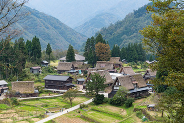 Old Shirakawago village