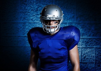 American football player