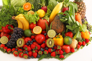 Obraz na płótnie Canvas 新鮮な野菜と果物　 
